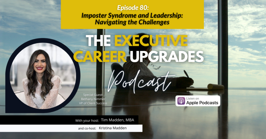 Episode 80 Imposter Syndrome and Leadership Navigating the Challenges